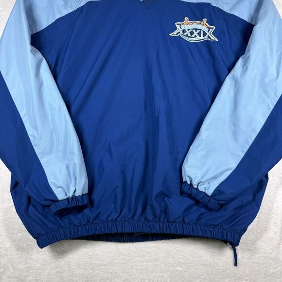 Vintage‎ 2005 Classic Super Bowl 39 Windbreaker Size XL Patriots Vs Eagles - Picture 4 of 15